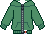 Green Zip Hoodie